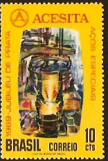 Brazil 1969 ACESITA Stamp. SG1272.