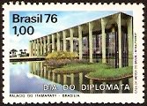 Brazil 1976 Diplomats Stamp. SG1583.