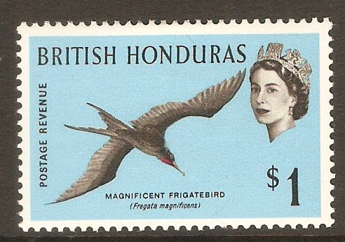 British Honduras 1962 $1 Bird series. SG211.
