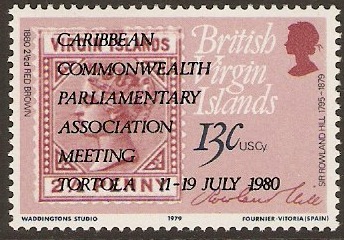 British Virgin Islands 1980 13c Parliamentary Meeting. SG444.