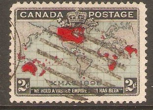 Canada 1898 2c Greenish blue. SG167.