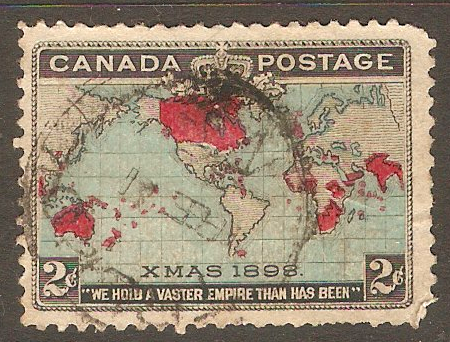 Canada 1898 2c Blue. SG168.