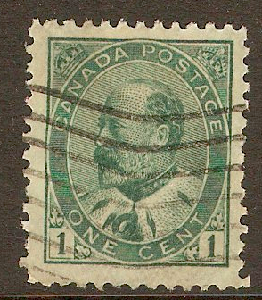 Canada 1903 1c Green. SG175.