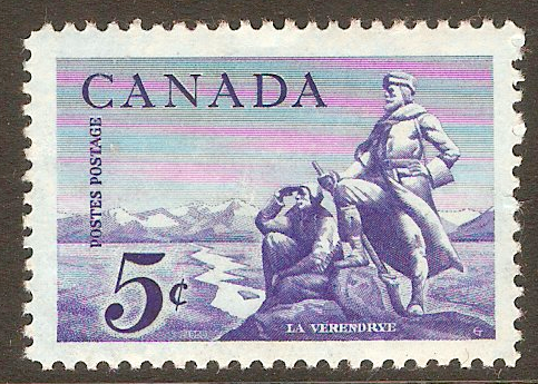 Canada 1958 5c Le Verendrye Commemoration. SG504.