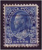 Canada 1922 10c. Blue. SG253.