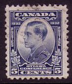 Canada 1932 5c. Blue. SG316.
