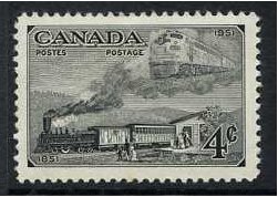 Canada 1951 4c. Black. SG436.