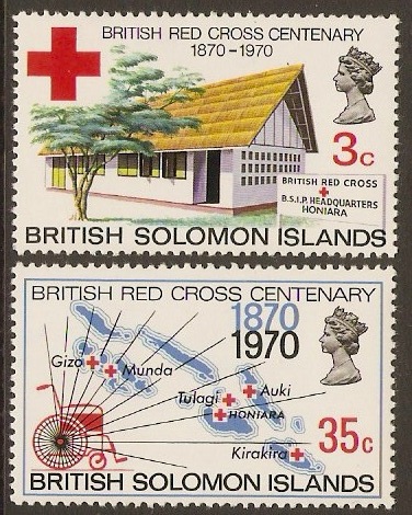 British Solomon Isles 1953-1970