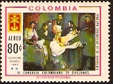 Colombia 1967 Surgeons' Congress Stamp. SG1201.