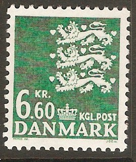 Denmark 1946 6k.60 Emerald. SG348c.