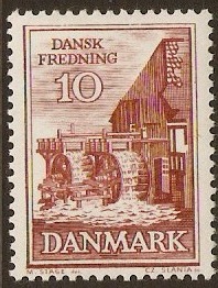 Denmark 1962 "Dansk Fredning" Stamp. SG446.