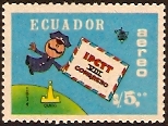 Ecuador 1974 Postmasters' Congress Stamp. SG1557.