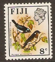 Fiji 1971 8c Birds and Flowers Series. SG441.
