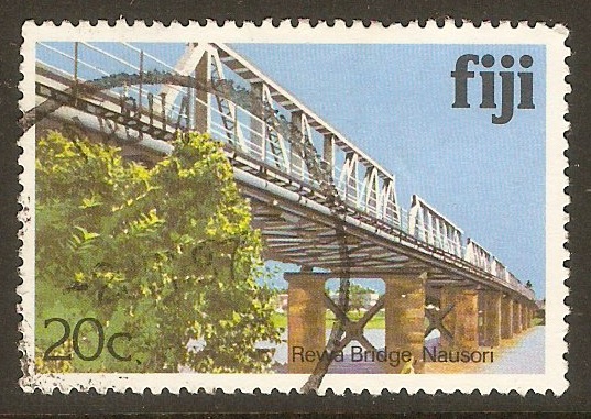 Fiji 1979 20c Architecture series. SG589A.