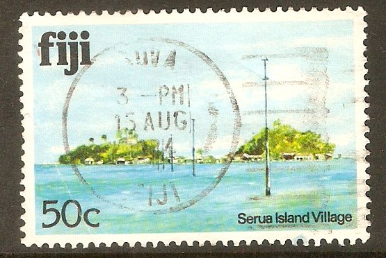 Fiji 1979 50c Architecture series. SG593A.