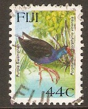 Fiji 1995 44c Purple Swamphen stamp. SG920.