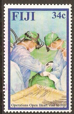 Fiji 2002 Open Heart Operation. SG1174.