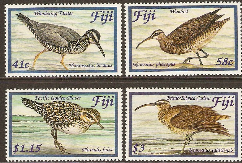 Fiji 2004 Shorebirds Set. SG1229-SG1232.