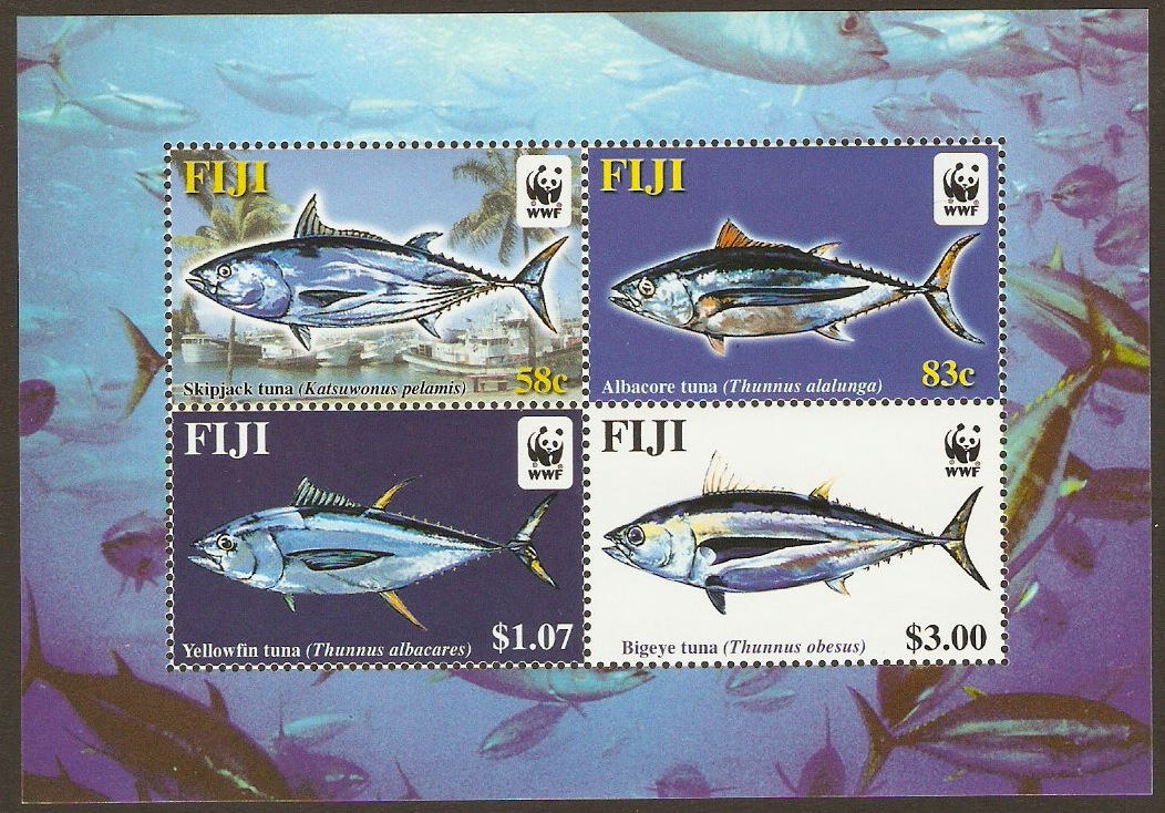 Fiji 2004 Endangered Species Sheet. SGMS1217.