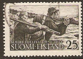 Finland 1954 Edelfelt Commemoration. SG533.