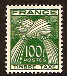 France 1953 Postage Due Stamp. SGD996.