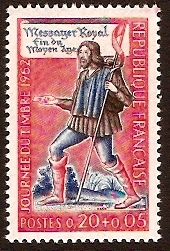 France 1962 Stamp Day. SG1563.