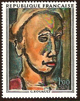 France 1971 Painting by Rouault. SG1910.
