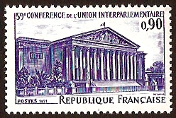 France 1971 Interparliamentary Union. SG1934.
