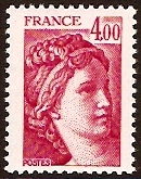 France 1981 4f carmine. SG2234.