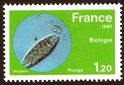 France 1981 1f.20 Biology. SG2388.
