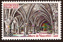 France 1981 View of Vaucelles Abbey. SG2405.