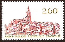 France 1981 View of Saint-Emilion. SG2409.