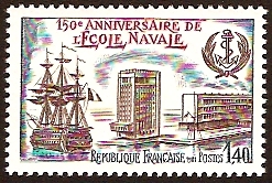 France 1981 Naval School Anniversary. SG2436.