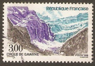 France 1988 3f.00 Cirque de Gavarnie. SG2837.