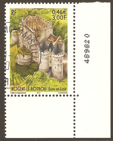 France 2001 3f Tourism Series. SG3720.