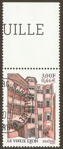 France 2001 3f Lyon Stamp. SG3726.