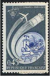 France 1972 Post Office Trade Union Stamp. SG1871.