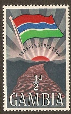Gambia 1965 ½d Independence Series. SG211.