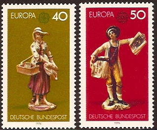 Germany 1976 Europa Stamps. SG1782-SG1783.