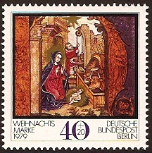 West Berlin 1979 Christmas Stamp. SGB587.