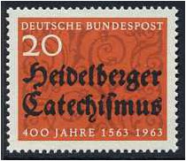 Germany 1963 Heidelberg Catechism Stamp. SG1310.