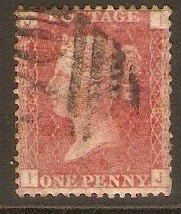 Great Britain 1858 1d Red - Plate 158. SG44.