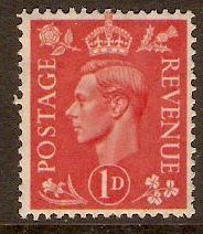 Great Britain 1941 1d Pale scarlet. SG486.