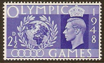 Great Britain 1948 2d Olympic Games Series. SG495.