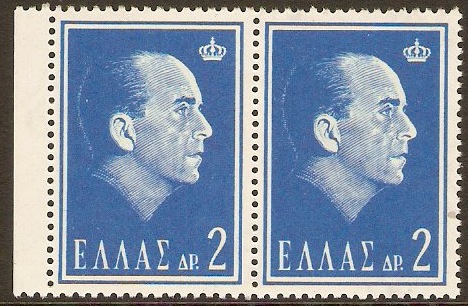 Greece 1964 2d Death of Paul I Series. SG941.