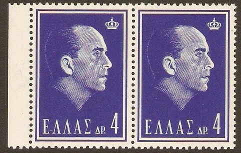 Greece 1964 4d Death of Paul I Series. SG944.