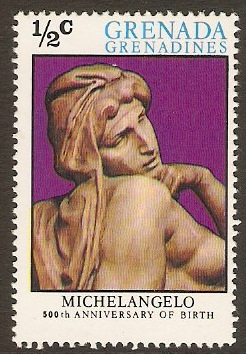 Grenadines 1975 ½c Michelangelo Series. SG68.