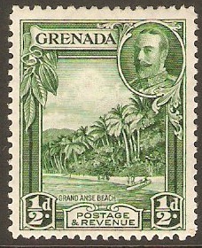Grenada 1934 d Green. SG135.