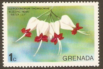Grenada 1975 1c Flowers Series. SG679.