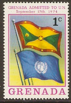 Grenada 1975 1c UN Admission Series. SG688.